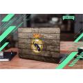 Real Madrid Logo Design Laptop Sticker.