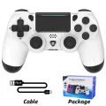 dPC dual vibration handle for ROG Bluetooth DATA F compatible game controller for PS4/Slim/Pro wireless game joystick for IOS/Androi. 