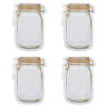 4Pcs Snacks Organizer Travel Food Storage Bags Bottle Mason Sealing Bag. 