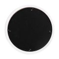 3pcs 10Inch Round Wooden Picture Frames Creative Gift DIY Wall Hanging Wood Picture Holder Home Decoration(Black).