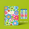Coil-Bound Academic Planner Dated Layout A5 Size Hardcover Weekly Monthly Planners 2024-2025 Planner for Student Use Professional Organization Academic Tracking  Planning Personal Journaling. 
