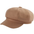 Alien Autumn Winter Hats for Women Solid Plain Octagonal Newsboy Cap Men Ladies Casual Wool Winter Beret Women Painter. 