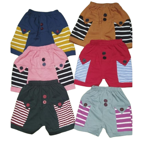 Baby Stylish Haf Pants 6 Piece Package - Multicolour