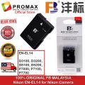 Nikon EN-EL14 FB Rechargeable Li-ion Battery. 