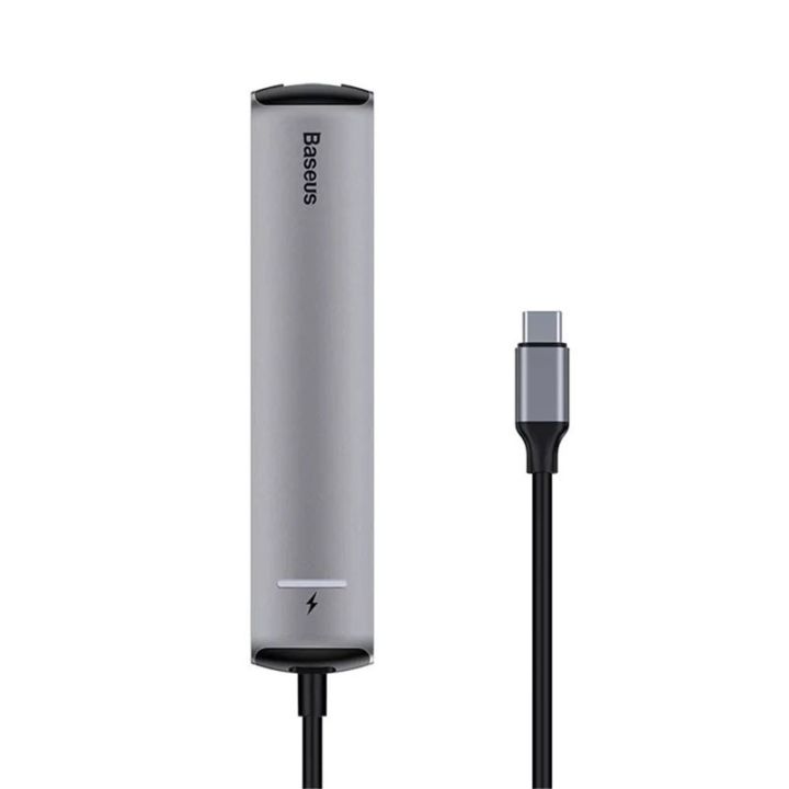 Baseus%20Mechanical%20Eye%206%20in%201%20HDMI%20/%20USB%203.0%20x%203%20/RJ45%20/%20PD%20to%20USB-C%20/%20Type-C%20Smart%20HUB%20Docking%20Station%20-%20Image%203