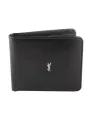 YSL Wallet For Men - Black. 