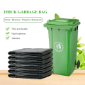 BLACK (24" X18") 100PCS Trash Bag / Poly Bag / Garbage Bag / Moyla Felar Bag / Polibag. 