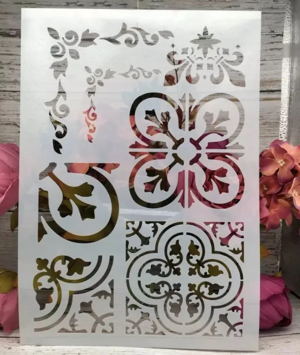 Stencil%20for%20Wall%20&%20Fashion%20Painting%20Template%2010%20by%208%20inch.%20-%20Image%204
