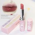 Lip Makeup Cosmetic Waterproof Non-stick Cup Lip Tint Long Moisturizing Jelly Lip Balm 6 Colors Colored Mirror Water Lipstick Repairing Lip Fine Lines Nourishing Lip Gloss. 