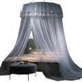 New Korean style circular 1.5m princess double size 1.8m mosquito net without installation. 