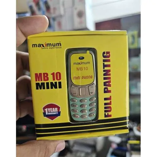 MB10 Mini Feature Phone 1000mAh Auto Call Record | Daraz.com.bd