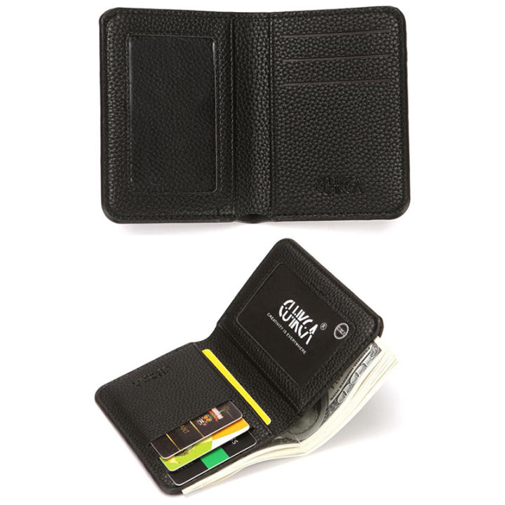 Fashion%20Soft%20Men%20Wallet%20Pu%20Leather%20Lychee%20Pattern%20Mini%20Coin%20Purse%20Driver's%20License%20Card%20Holder%20Huiye%20-%20Image%202