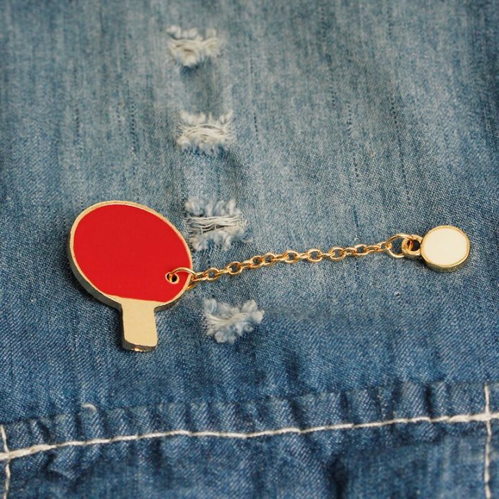 Table%20tennis%20racket%20pins%20Badminton%20racket%20broches%20pingpong%20enamel%20brooch%20Badminton%20sports%20enthusiasts%20pin%20chain%20for%20sport%20lover%20-%20Image%206