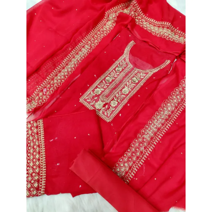 Indian%20New%20Stylish%20Exclushive%20Collection%20Weatless%20Goergett%20Computer%20Abroydary%20Work%20Three%20Piece%20Salower%20Kameez%20For%20Women%20-%20Image%202