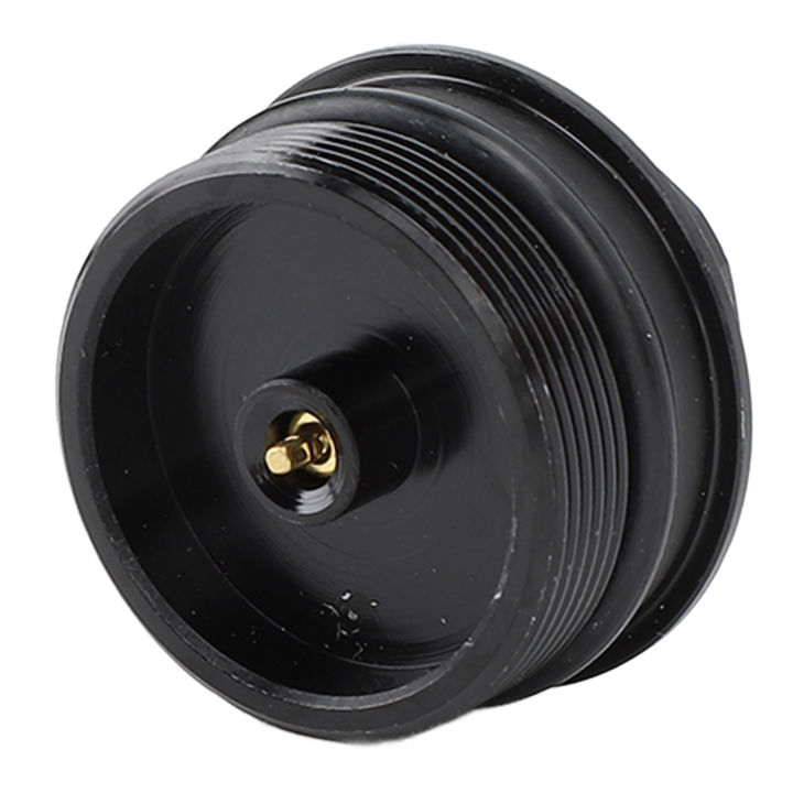 Bike Front Fork Valve Nut Aluminum Alloy Bike Air Fork Cap Assembly Valve Core Replacement for 32mm Inner Tube Front Fork