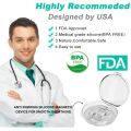 silicone Anti snoring magnetic device for smooth breathing. 