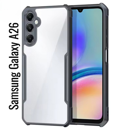 For Samsung Galaxy A26 Luxury Xunddu Transparent Case Reinforced Corner With Shock-Proof Bumper Full Air Protection Phone Back Cover