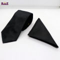 Wedding Tie Handkerchief Men's Necktie & Pocket Square Set.