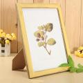 Solid Wood Rectangle Photo Picture Frame Ivory/ Wood(/ Blue/ Yellow/ Green for living room bedroom office restaurant. 