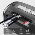 Wireless bluetooth speaker, large volume plug-in card, U disk, portable small audio, computer, home user, outside the car.