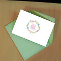 Tag Sticker Kraft Paper Happy Birthday Gift Tag Hangtag 500 Pieces Round Happy Mother's Day Gift.