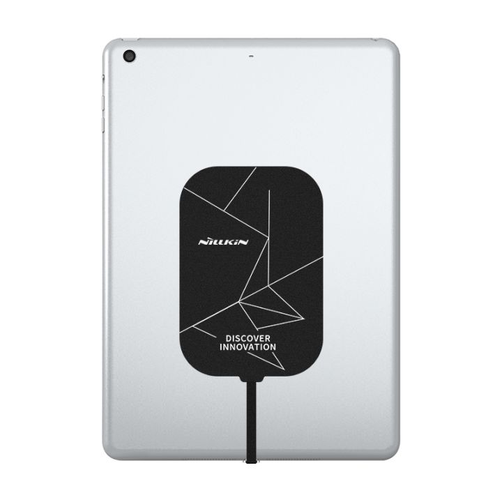 NILLKIN%20NKR01%20For%20iPad%209.7%20/%2010.2%20inch%20&%20iPad%20Air%2010.5%20inch%20&%20iPad%20Pro%2010.5%20inch%20Long%20Magic%20Tag%20Plus%20QI%20Standard%20Wireless%20Charging%20Receiver%20with%208%20Pin%20Port%20-%20Image%203