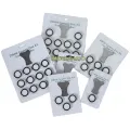 12 Pcs Set 20mm Humidifier Ceramics Disc Kit for Mist Maker Ultrasonic Humidifier Fogger - Mist Maker Parts Transducer Ceramics Disc Set. 