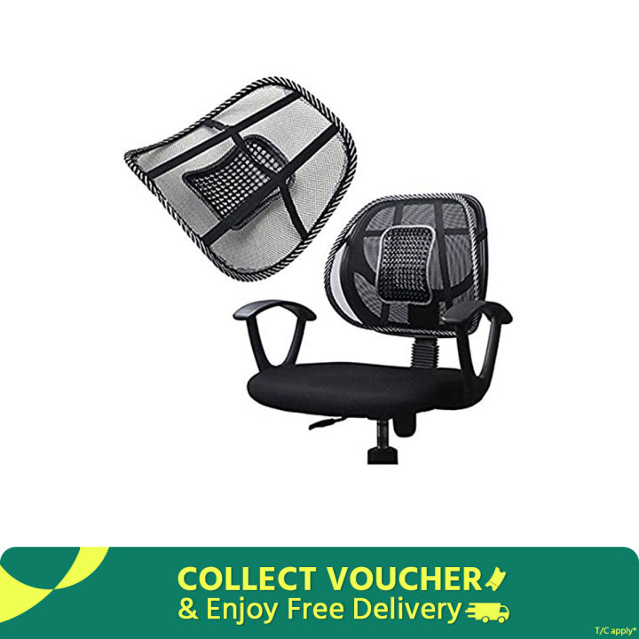 Sit Right Back Chair Support - Black