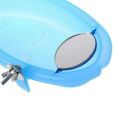Bird Water Bath Tub For Pet Cage Hanging Bowl Parrot Parakeet Bird Bath+Mirror Birdbath. 