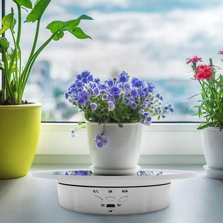 Motorized%20Rotating%20Display%20Stand,%207.87Inch,Mirror%20Covered%20360%20Degree%20Turntable%20Display%20Stand%20for%20Photography%20(White)%20-%20Image%206