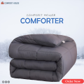 Comforthouse Solid Color Lightweight King Comforter - Elevate Your Bedding with Comfort and Style. 