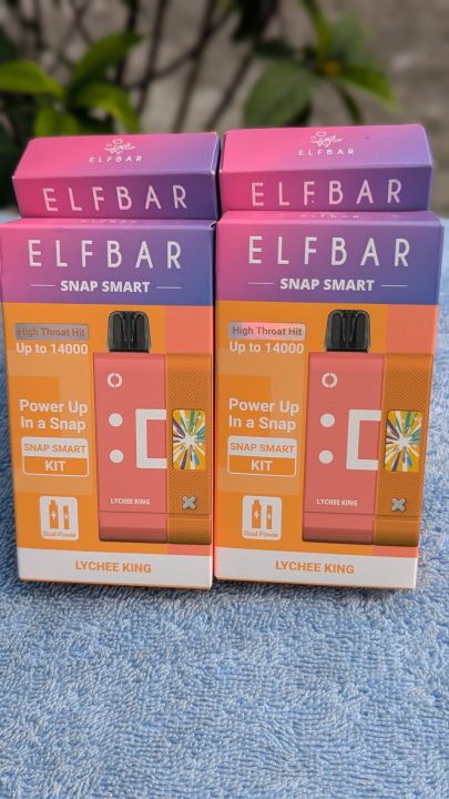 ELFBAR%20SNAP%20SMART%2014000%20PUFF%20FULL%20KIT%20Disposable%20E-Cigarette%20Vape%20LYCHEE%20KING%20Flavor%20-%20Image%202