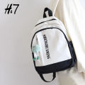 H7 New Mini Backpack Versatile College Student Small Bookbag Mori Style Mummy Bag Ladies Travel Trip Backpack.
