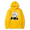 Japanese Anime Funny Killua Eyes Killua HxH Hoodies Winter Japan Style Hunter X Hunter Sweatshirts Streetwear for Women/men.