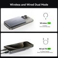 JOYROOM JR-PBM08 Pro 20W Ultra-Slim Metal Magnetic Wireless Power Bank 10000mAh. 