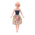 【The road to happiness Store】Handmade Doll Dress for Barbie Doll Princess Short Gown Skirt Daily Pants Fashion Doll Accessories. 