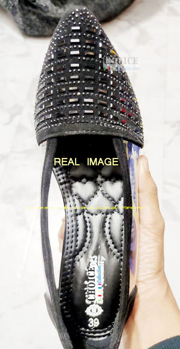 Black%20Smart%20stone%20Ladies%20Heel%20Shoe%20-%20Shoe%20For%20Women%20-%20Image%205
