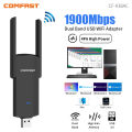 RTL8814AU 802.11AC 1900Mbps USB3.0 WiFi Adapter 2x3dBi Antena Para PC Cle Win7/8/10/11 Kali Linux Monitor Mode Gigabit Adaptador.