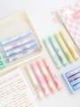 4PCS Cute Highlighters Markers Pastel Highlighter Pen Set Stationary High Capacity School Supplies. 