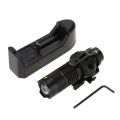 4 Mode Telescopic Portable Mini LED Helmet Flashlight With Charger Kit Set Outdoor Flashlight Helmet Mount Set Helmet Accessory. 
