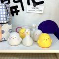 Soft Light Cute Led Night Light Creative Silicone Bedside Lamp Duck Chicken Cartoon Animal Lamps Children.