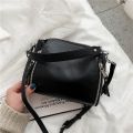 جديد جلد طبيعي حقيبة يد المصممين النساء حقيبة ساع الإناث دلو حقيبة جلدية Crossbody حقيبة كتف حقيبة بولسا. 