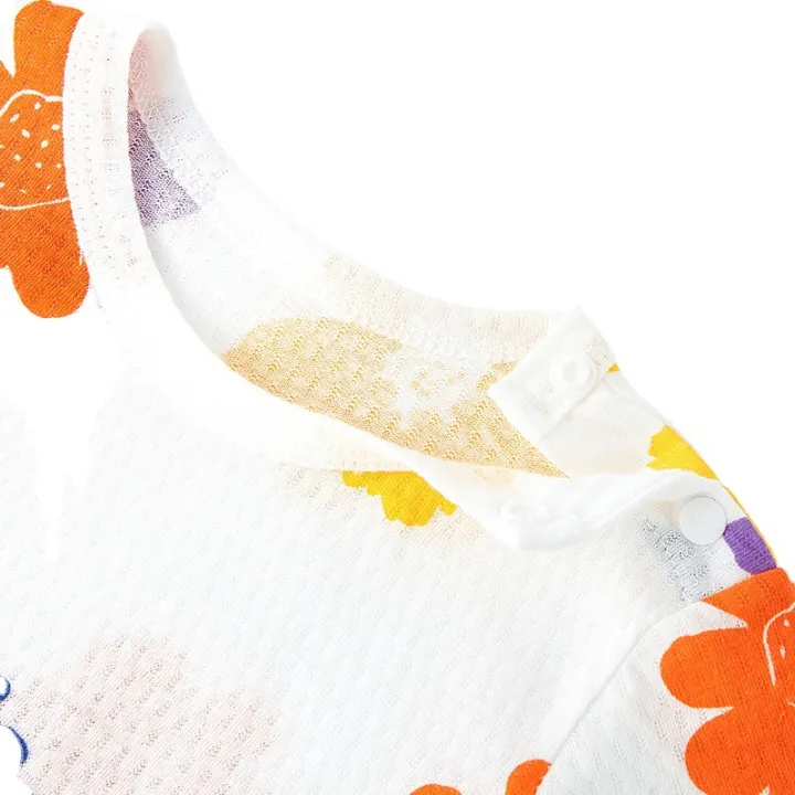 Infant%20and%20toddler%20combed%20cotton%20jumpsuit%20short-sleeved%20breathable%20male%20and%20female%20baby%20summer%20clothes%20and%20thin%20newborn%20pajamas%20for%20summer%20-%20Image%205