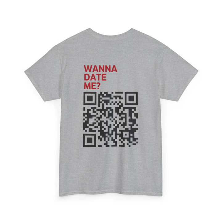 Wanna%20Date%20Me%20QR%20Code%20Men%20Women%20Unisex%20Funny%20Cotton%20T-shirt%20Luxury%20Brand%20Fashion%20Big%20Size%20Top%20Casual%20Short%20Sleeve%20Classic%20Tee%20-%20Image%203