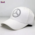 MERCEDES White Export Cotton Fashion Baseball Cap For Men. 