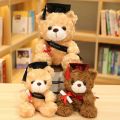 Cute Bear Plush Toy Stuffed Soft Kawaii Teddy Bear Animal Dolls Graduation Gifts For Kids Children Student Girls. 