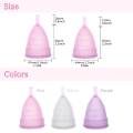 Pretty Women Medical Grade Silicone Menstrual Cup for Women | Small Size | Large Size | Pad.