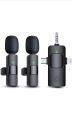 K15 3 in 1 Wireless Lavalier Microphone for Iphone-Android-Tablet By trade bd 365.