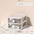 Office Desktop Storage Box Transparent Small Drawer Storage Cabinet Student Desk Stationery Sundries Storage Box. 