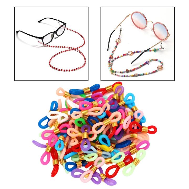 50Pcs%20Eye%20Glasses%20Spectacle%20Chain%20Strap%20Holder%20Loop%20Ends%20White%20-%20Image%203